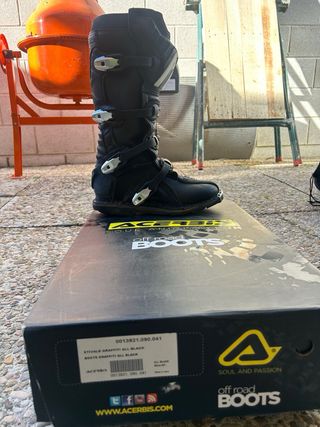 Botas Motocross/Enduro Negras