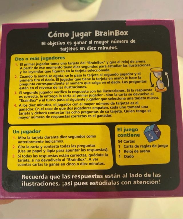 BrainBox ABC Juego de Memoria