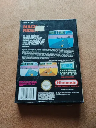 Mach Rider NES - Versión Española