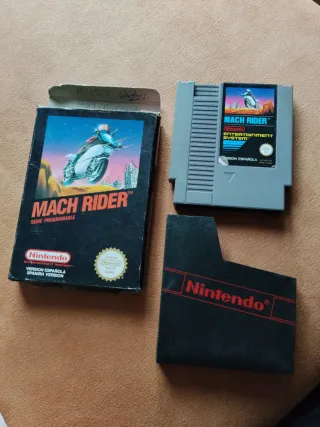 Mach Rider NES - Versión Española