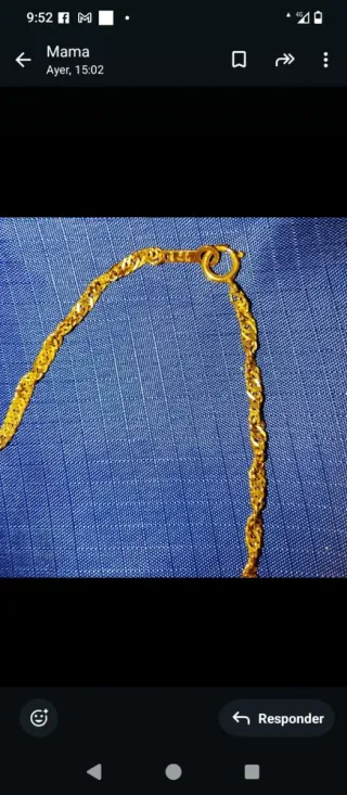 Lote Cadenas Oro Bajo( goldfilled 14/20ktes)