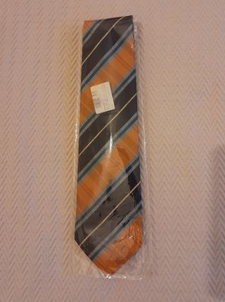 Cravatta Vintage Anni '80 Fantasia Righe