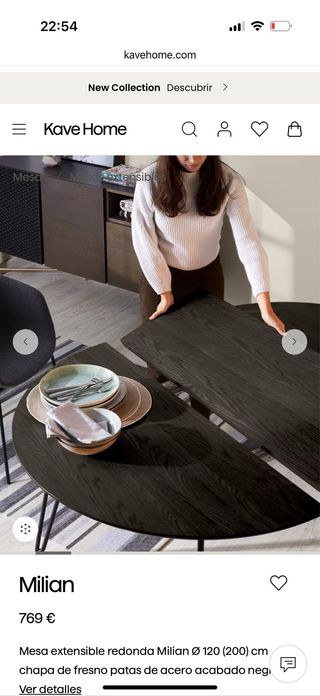 Mesa de reuniones o comedor