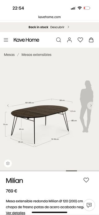 Mesa de reuniones o comedor