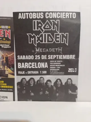 Lote Iron Maiden 2000
