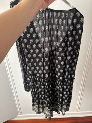 Vestito Zara Boho Chic Stampato Taglia M