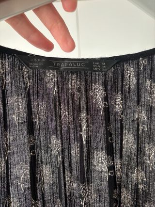 Vestito Zara Boho Chic Stampato Taglia M