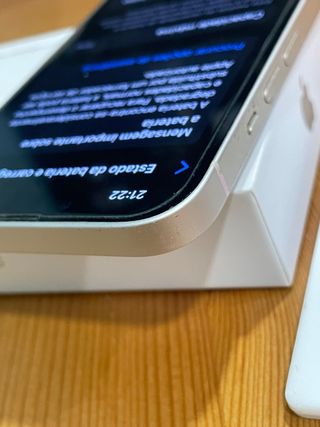 iPhone 13 Branco 128GB Caixa Acessórios