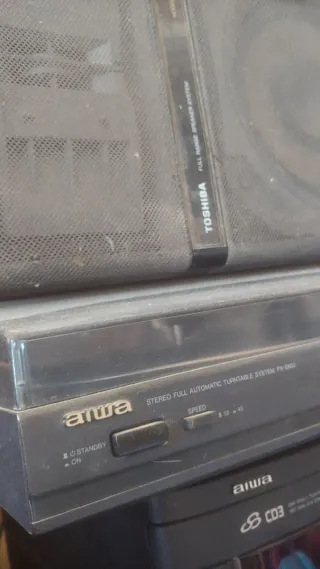 Equipo de sonido Kenwood, Onkyo, Toshiba