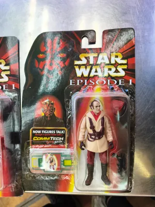Star Wars Episodio I Figura Blister CommTech