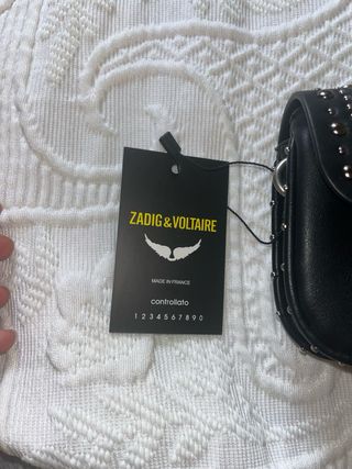 Bolso Zadig & Voltaire Negro Tachuelas