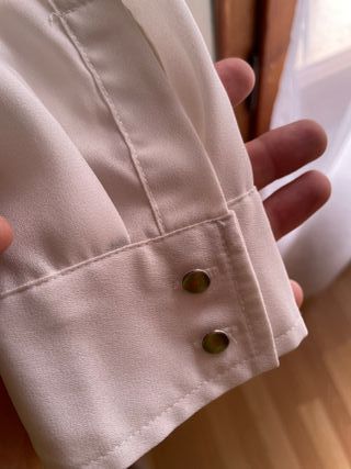 Blusa Esmara manga larga semitransparente