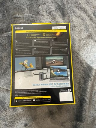 Baseus NU1 Air Spacemate 12-en-1 Docking Station