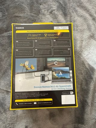 Baseus NU1 Air Spacemate 12-en-1 Docking Station