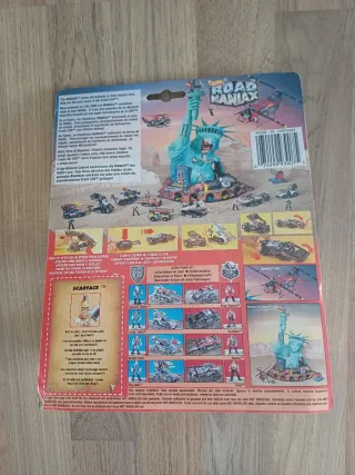 Blister Road Maniax Scarface Hotwheels Vintage