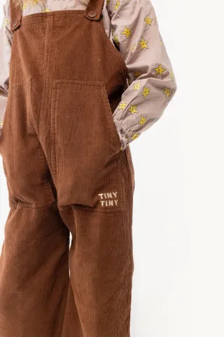 Peto pana marrón Tiny Cottons (5-6 años)