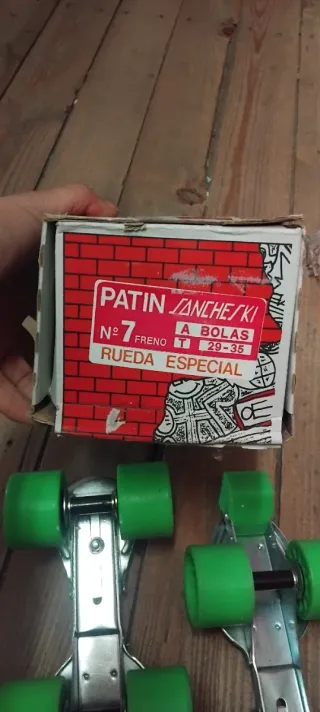 Patines Sancheski con caja original