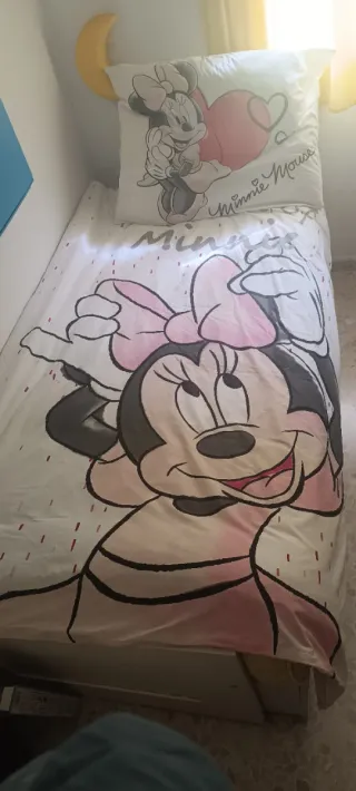 Funda nórdica Minnie Mouse con relleno