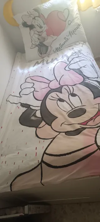 Funda nórdica Minnie Mouse con relleno