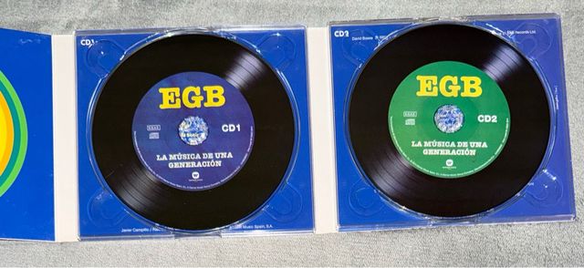 CD EGB La Música de una Generación