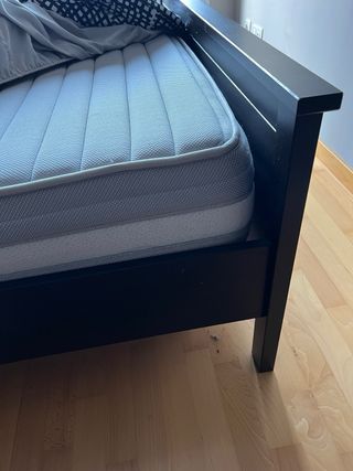 Cama Ikea Hemnes + Colchón Viscoelástico