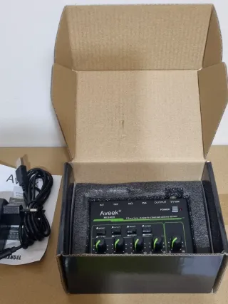 Mixer Audio Aveek MIX400 4 Canali