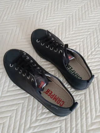 Zapatos Camper Piel Negros