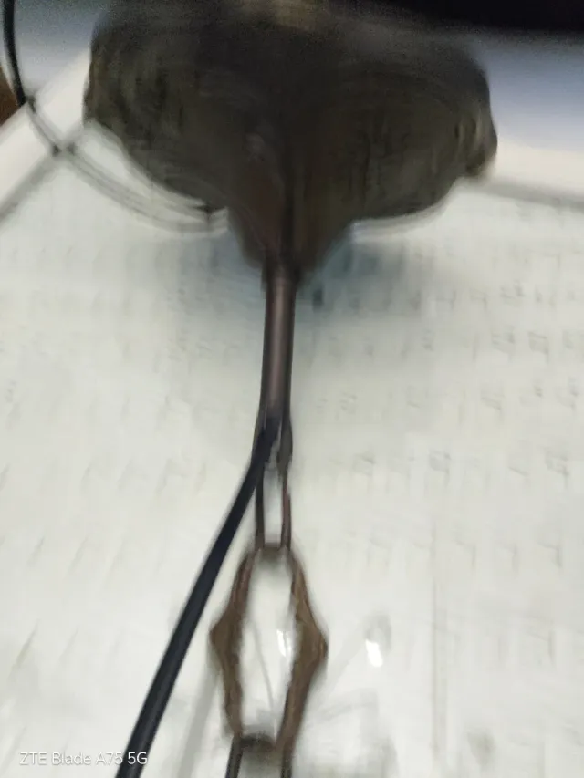 CATENA PER LAMPADARIO CABLATO in METALLO OTTONE