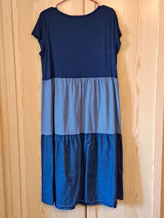 VESTIDO largo DOPPIOSENSO manga corta Talla L