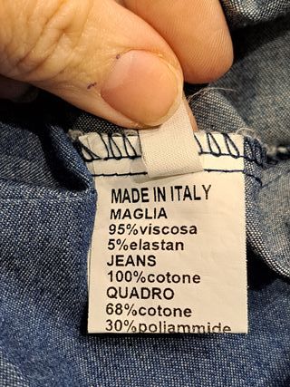 VESTIDO largo DOPPIOSENSO manga corta Talla L