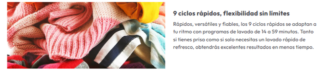 Lavadora Candy 8 kg A -20% Inverter