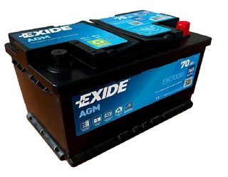 Batería Exide AGM EK700 70Ah START/STOP