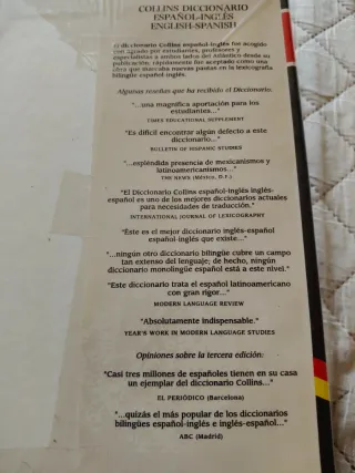 Diccionario español E Inglés