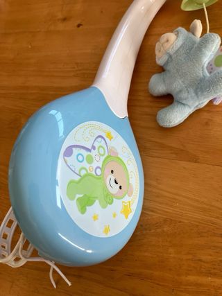 Projetor de berço com móbile de ursinhos