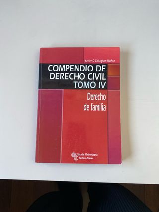 Compendio de derecho civil: Derecho de familia