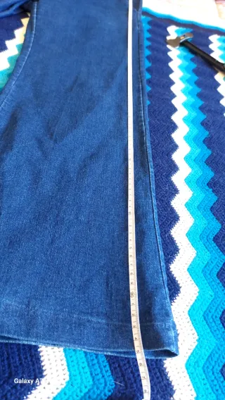 Jeans gamba larga taglia L italiana