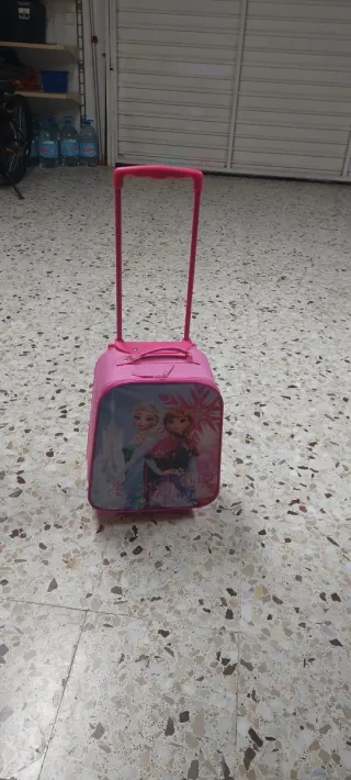 Maleta infantil Frozen con ruedas