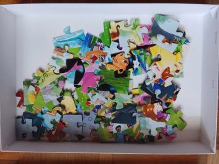 Puzzle 4 Princesas Disney Educa