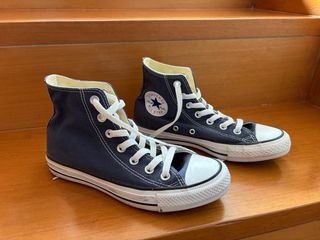 Converse caña alta azules