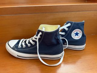 Converse caña alta azules