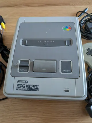 Consola Super Nintendo SNES PAL