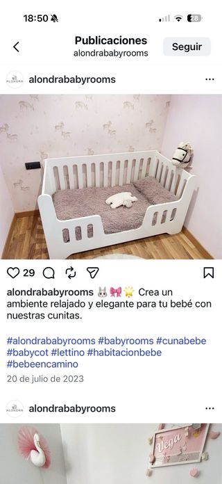 Maxi cuna convertible Alondra