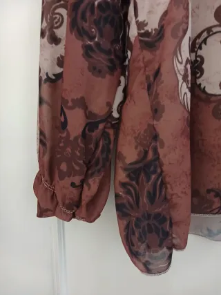 Completo donna elegante beige/marrone