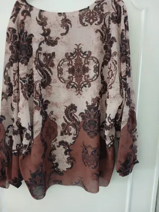 Completo donna elegante beige/marrone