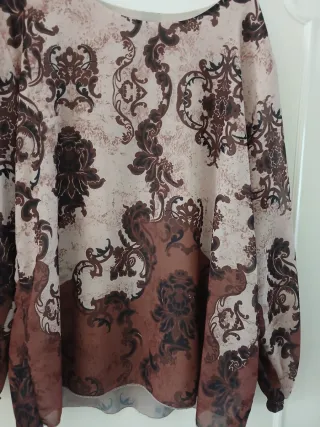 Completo donna elegante beige/marrone