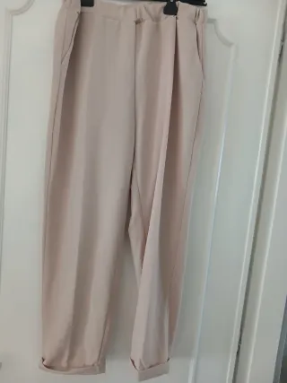 Completo donna elegante beige/marrone