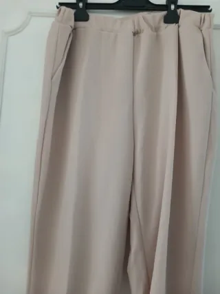 Completo donna elegante beige/marrone