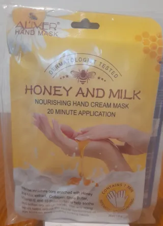 Crema Mascarilla Manos Miel y Leche ALIVER