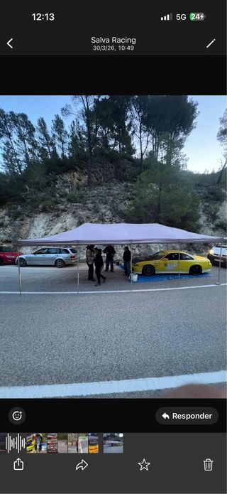Carpa Cenador 8x4