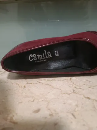 Ballerine Camila Pelle Viola Tg 39
